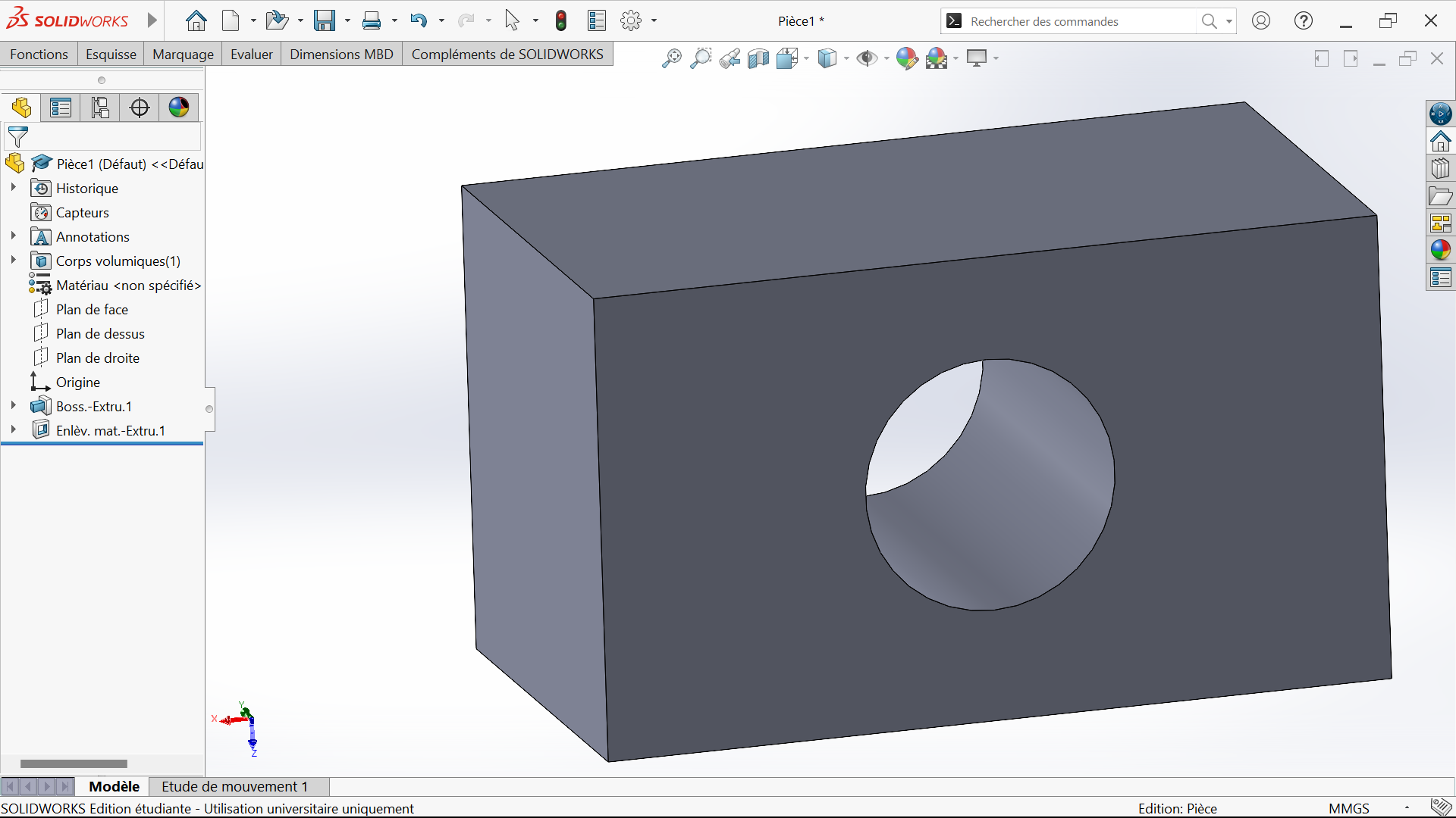 Les Fondamentaux de NX CAD